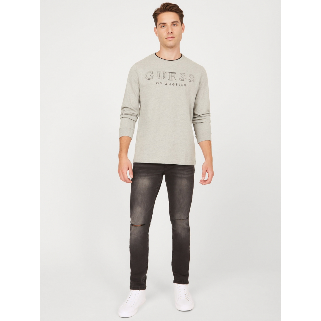 T-Shirt manches longues 'Kalico Logo' pour Hommes