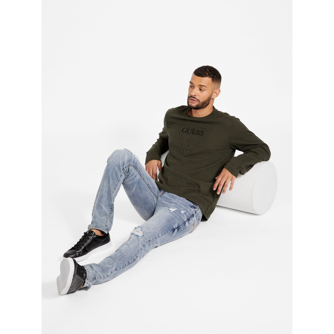 T-Shirt manches longues 'Tomas' pour Hommes