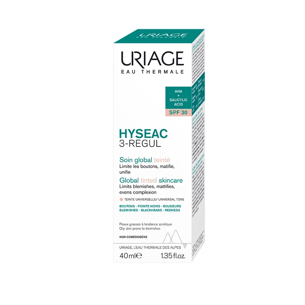 'Hyséac 3-Regul Global SPF30' Tinted Cream - Universal 40 ml
