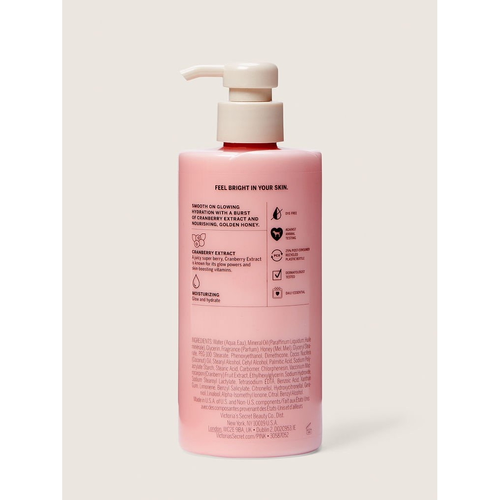 'Pink Honey Cranberry Glow-boosting' Körperlotion - 414 ml