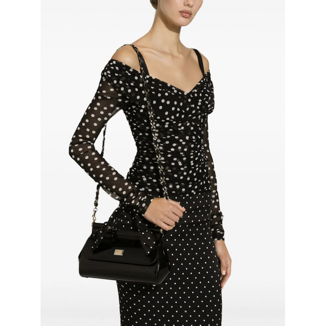 Women's 'Polka-Dot' Long Sleeve top