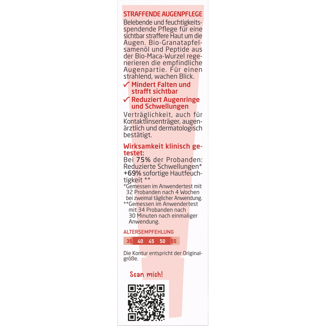 'Pomegranate & Maca' Eye Contour Cream - 12 ml