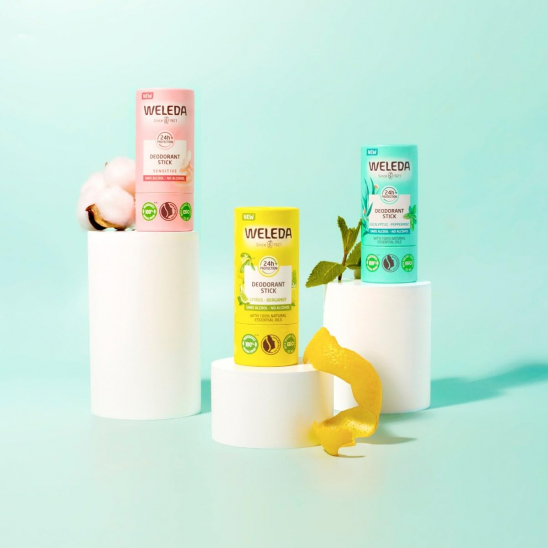 Déodorant Solide 24H Sensitive - 50 g