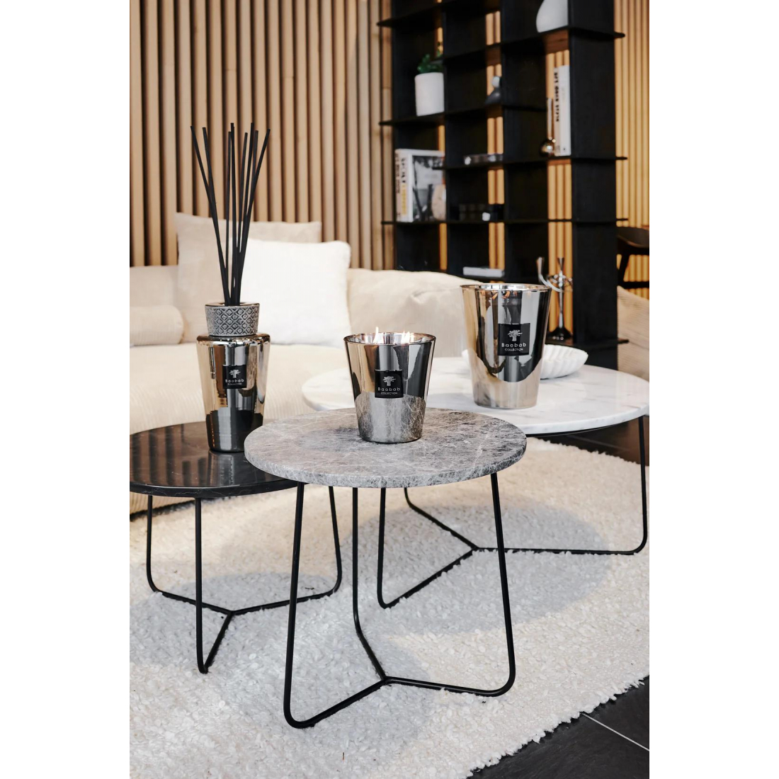 Bougie parfumée 'Les Exclusives Platinum Max 8' - 600 g