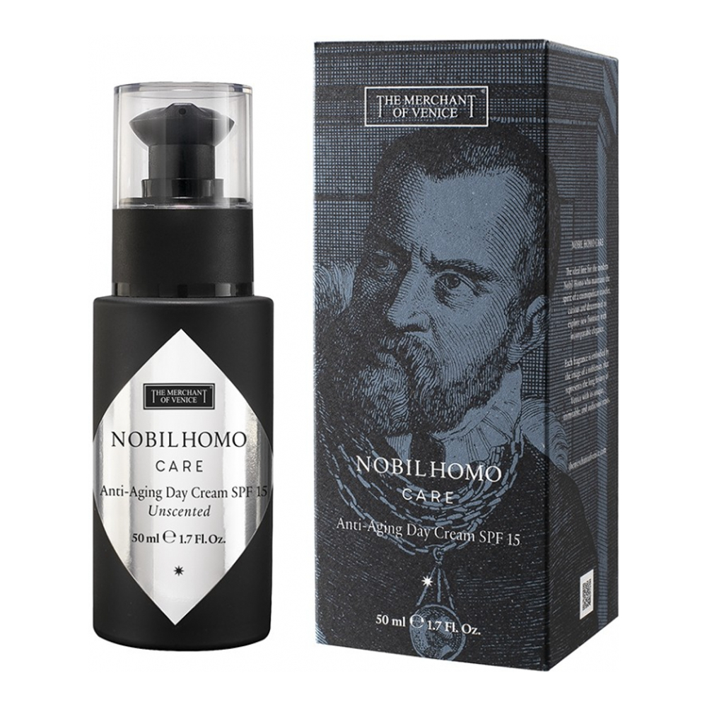 Crème de Jour Anti-âge 'Nobil Homo Care SPF15' - 50 ml