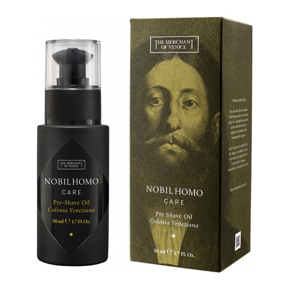 Huile avant le rasage 'Nobil Homo Care Colonia Veneziana' - 50 ml