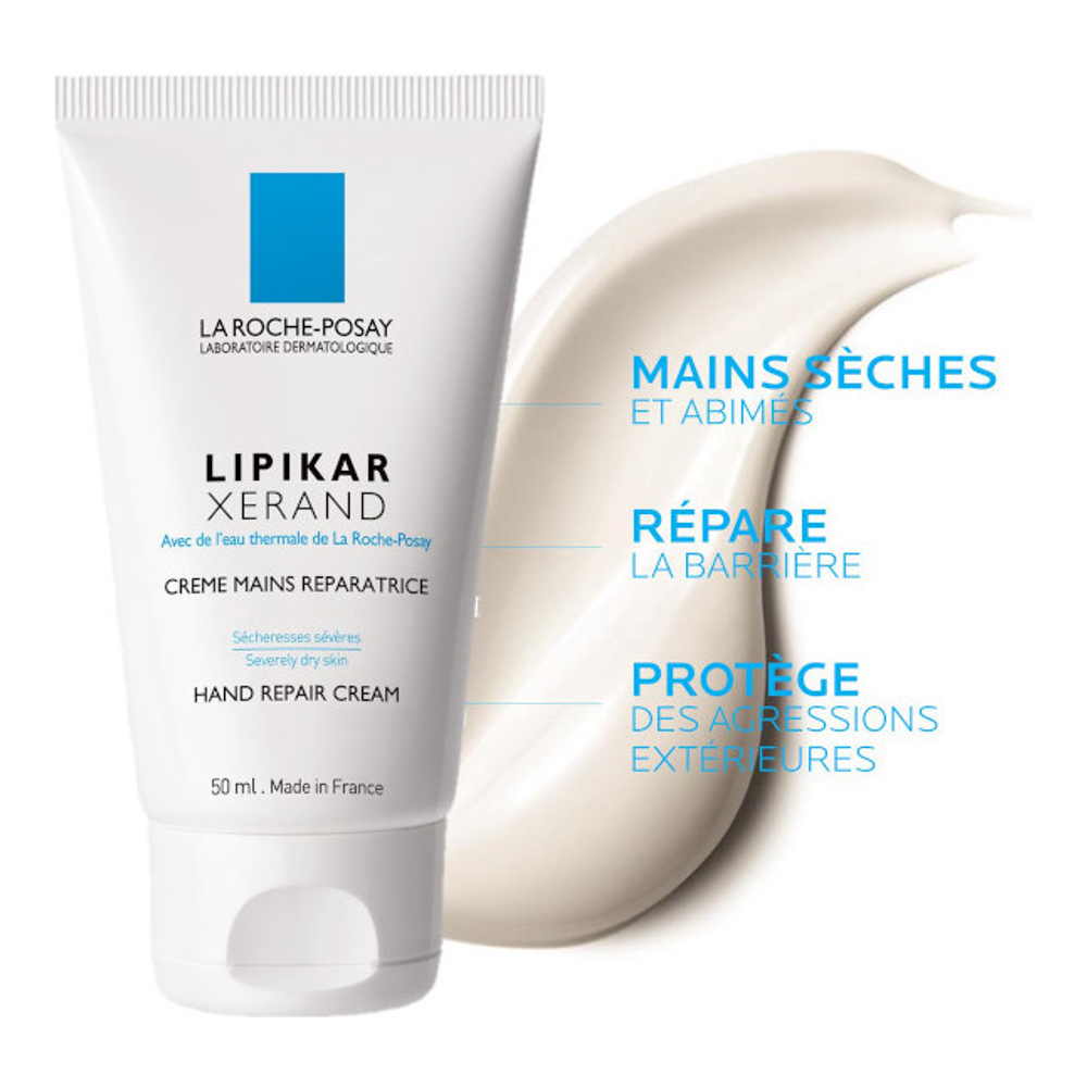 'Lipikar Xerand' Hand Cream - 50 ml, 2 Pieces