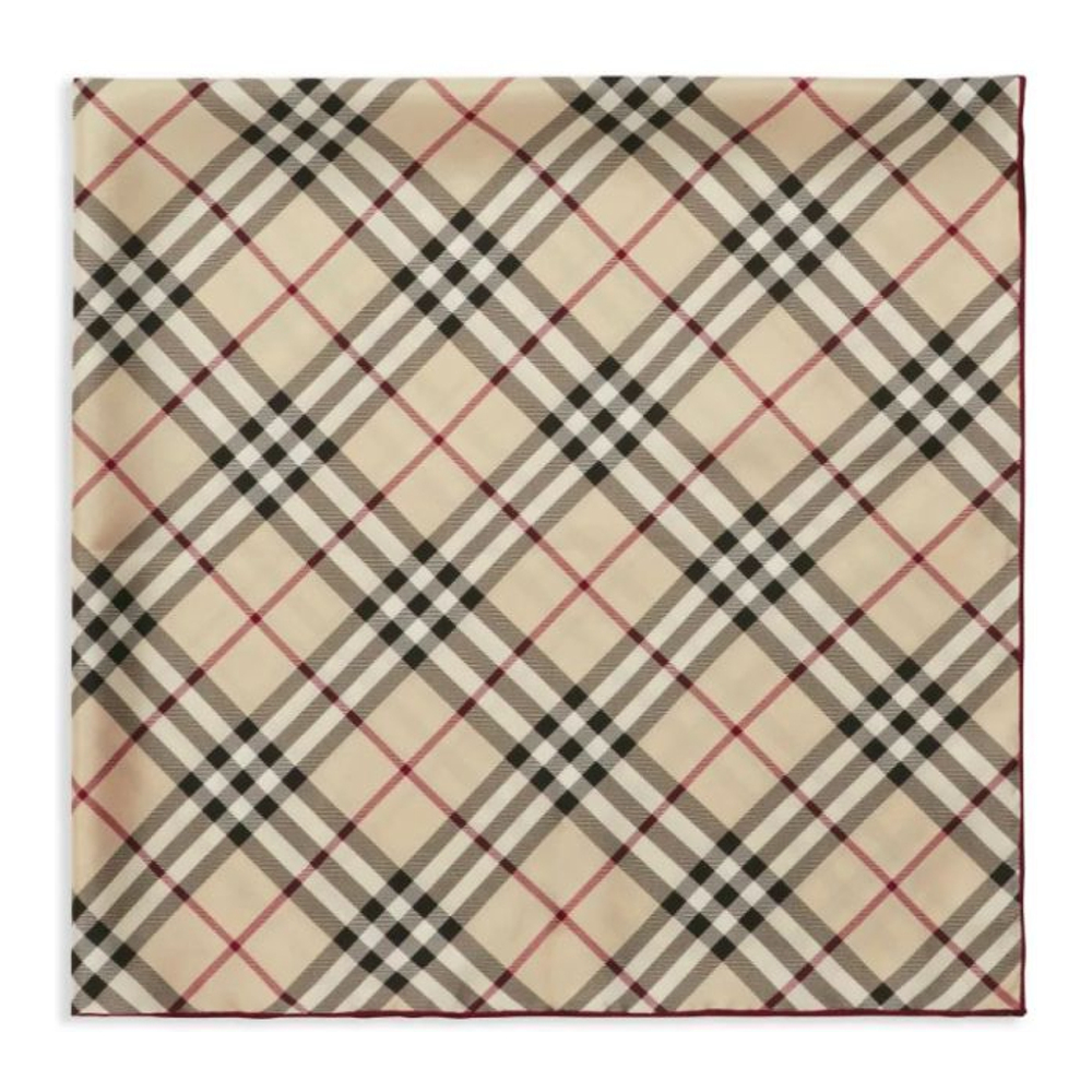 Foulard en soie 'Checked' pour Femmes