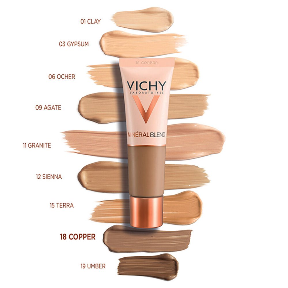 Minéralblend Fond De Teint Hydratant - 18 Copper 30 ml