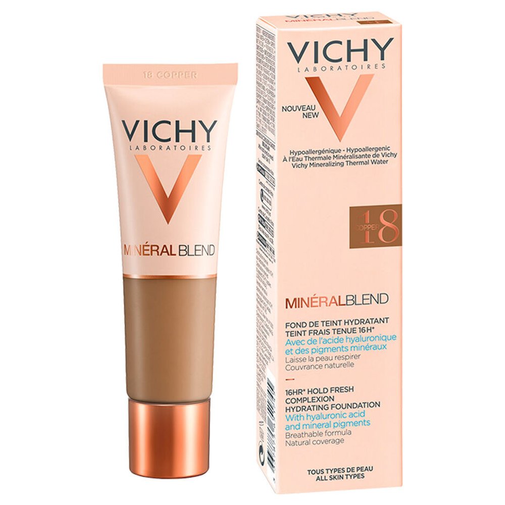 Minéralblend Fond De Teint Hydratant - 18 Copper 30 ml