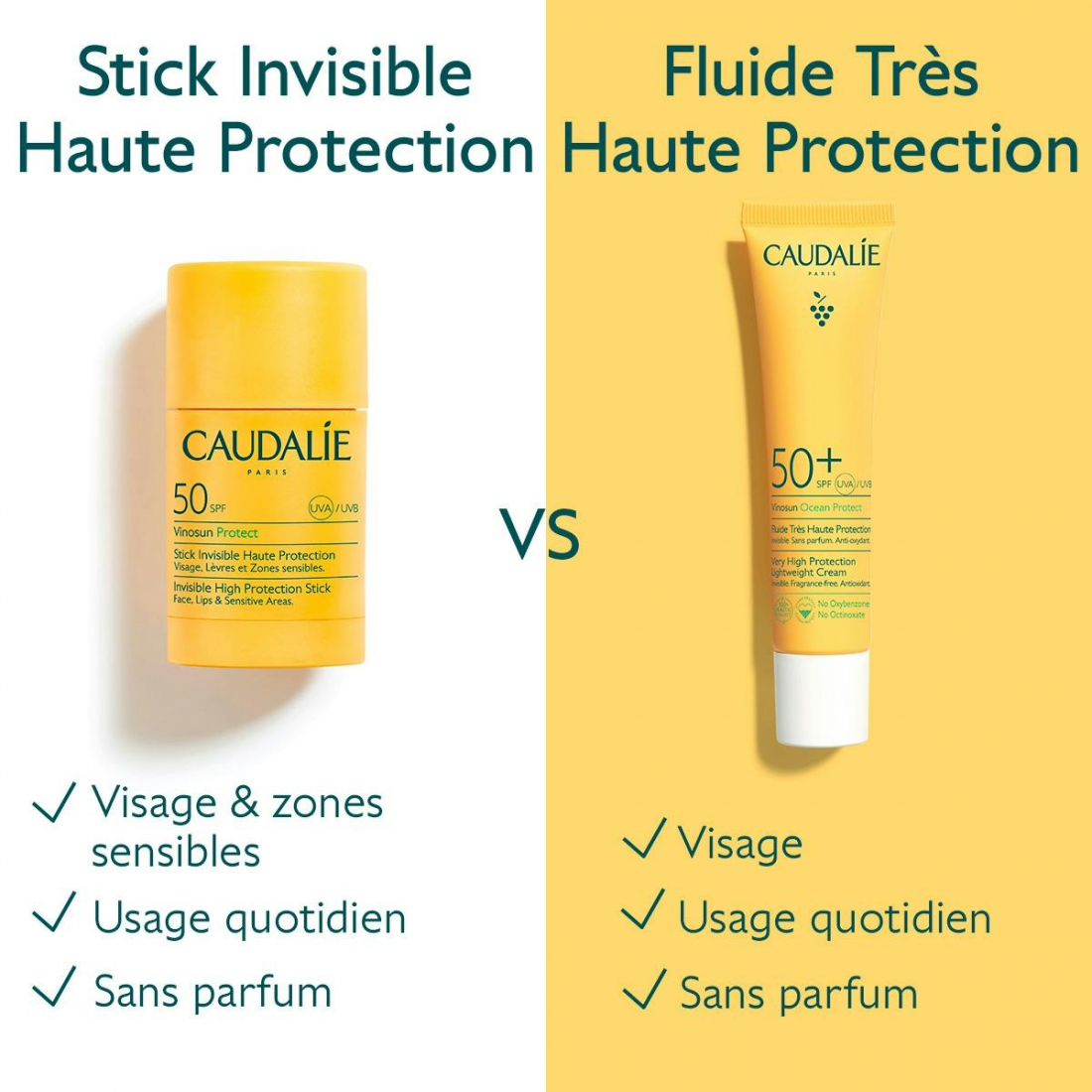 'Vinosun Protect Invisible High Protection SPF50' Sunscreen Stick - 15 g