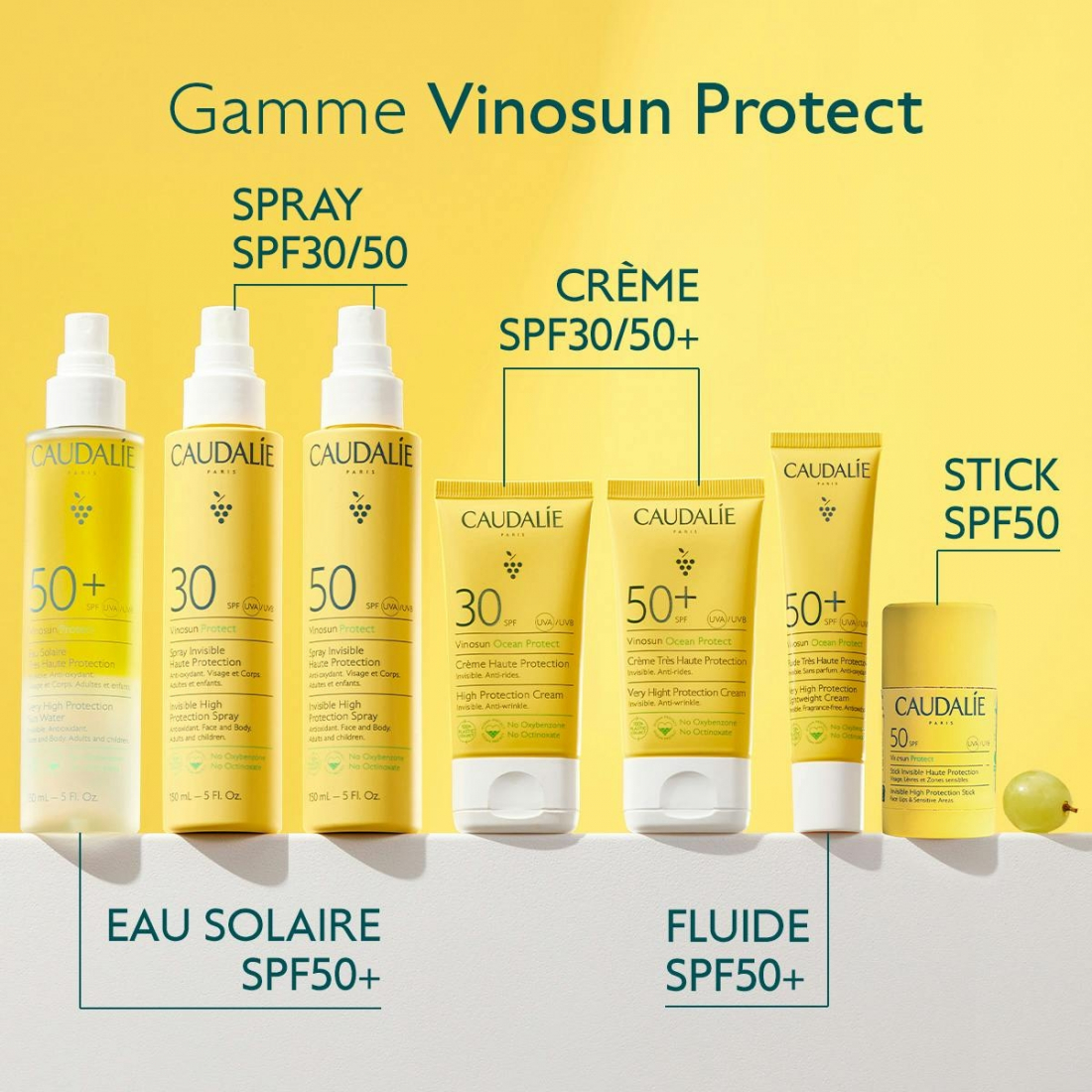 'Vinosun Protect Invisible High Protection SPF50' Sunscreen Stick - 15 g