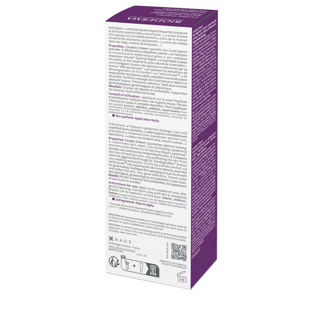 'Cicabio Crème+ Ultra Repair' Soothing Cream - 40 ml