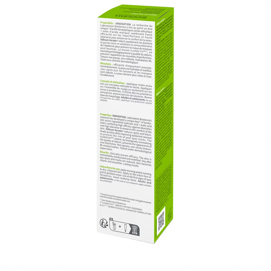 Sébium Kérato+ Gel Crème Anti Imperfections Haute Tolérance - 30 ml
