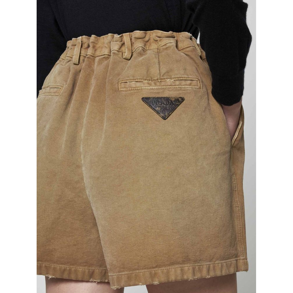 Short en jean 'Logo Patch' pour Femmes