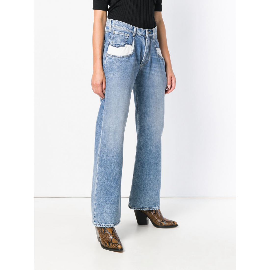 Jeans 'Contrast-Pocket' pour Femmes