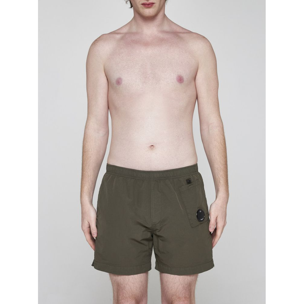 Men's 'Lens-Detail' Swimming Shorts
