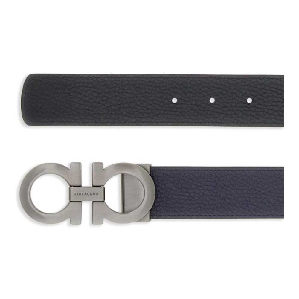 Ceinture 'Reversible Gancini' pour Hommes