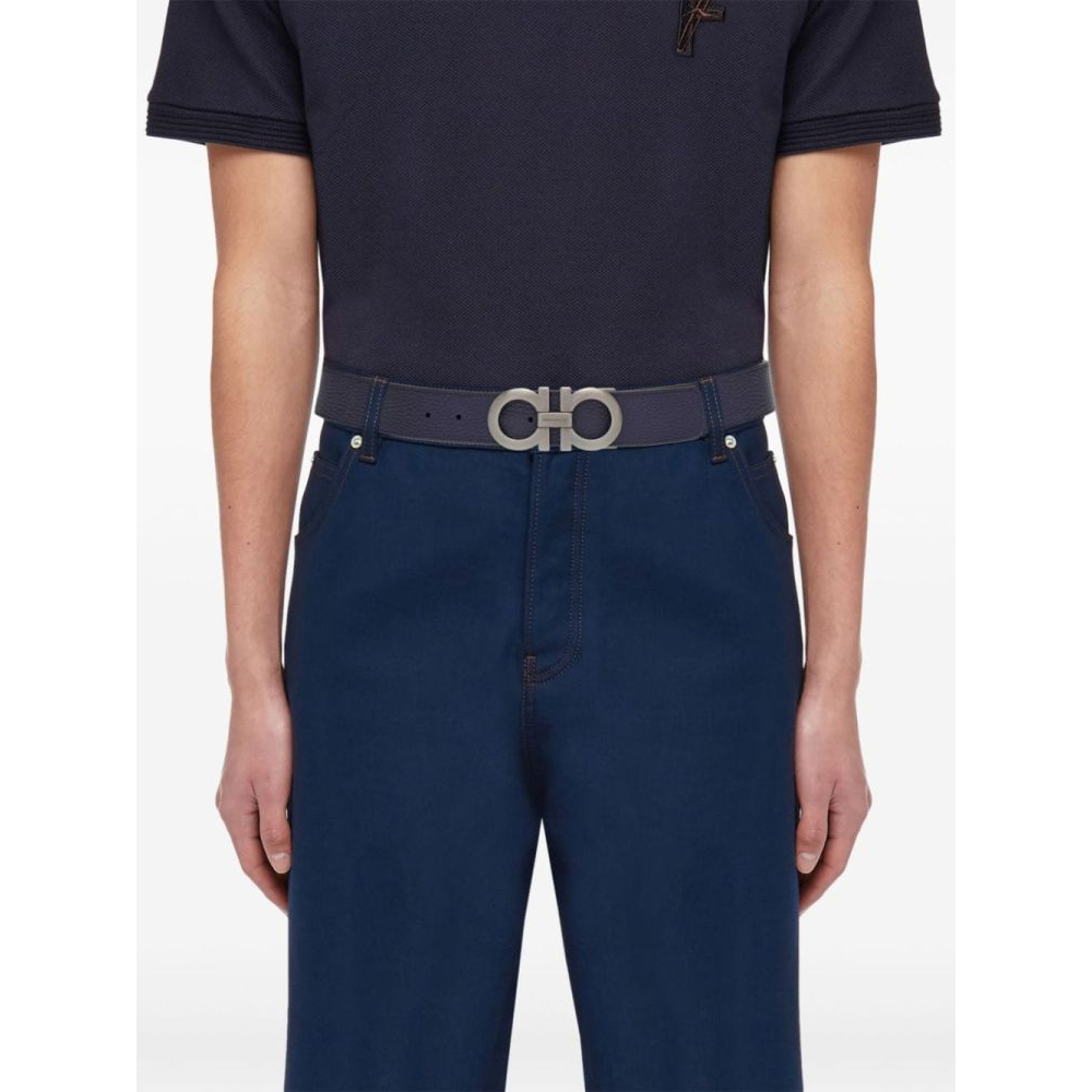 Ceinture 'Reversible Gancini' pour Hommes