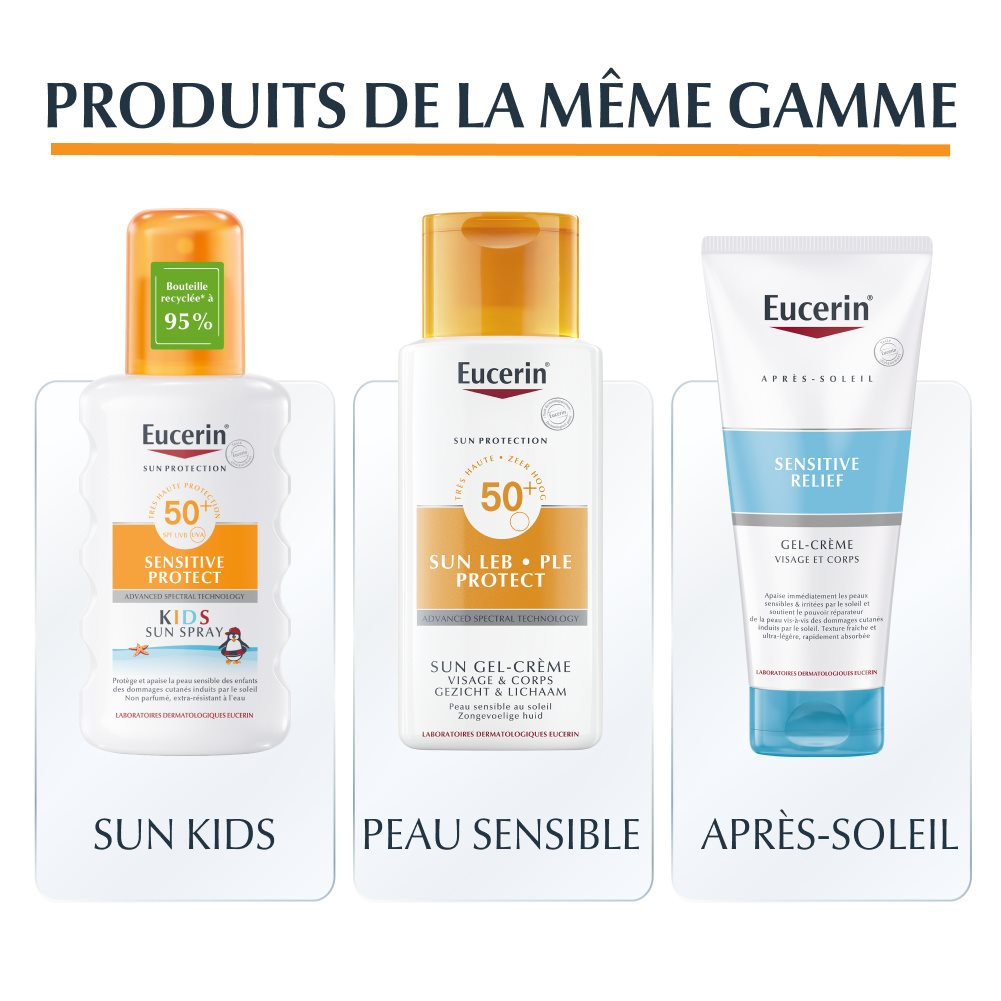 Sun Sensitive Protect Kids Gel-Crème Toucher Sec SPF 50+ - 200 ml