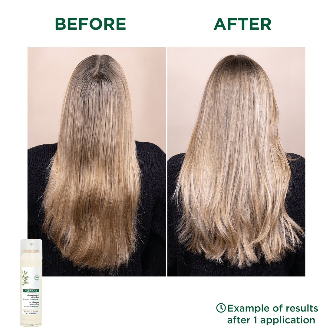 Shampoing Sec Extra-Doux à L'Avoine Et Ceramide - 250 ml