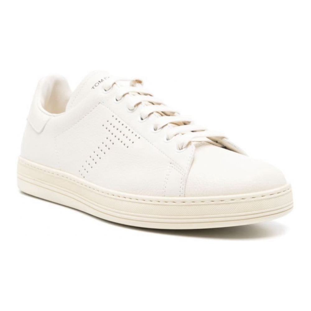 Men's 'Perforated-Logo' Sneakers