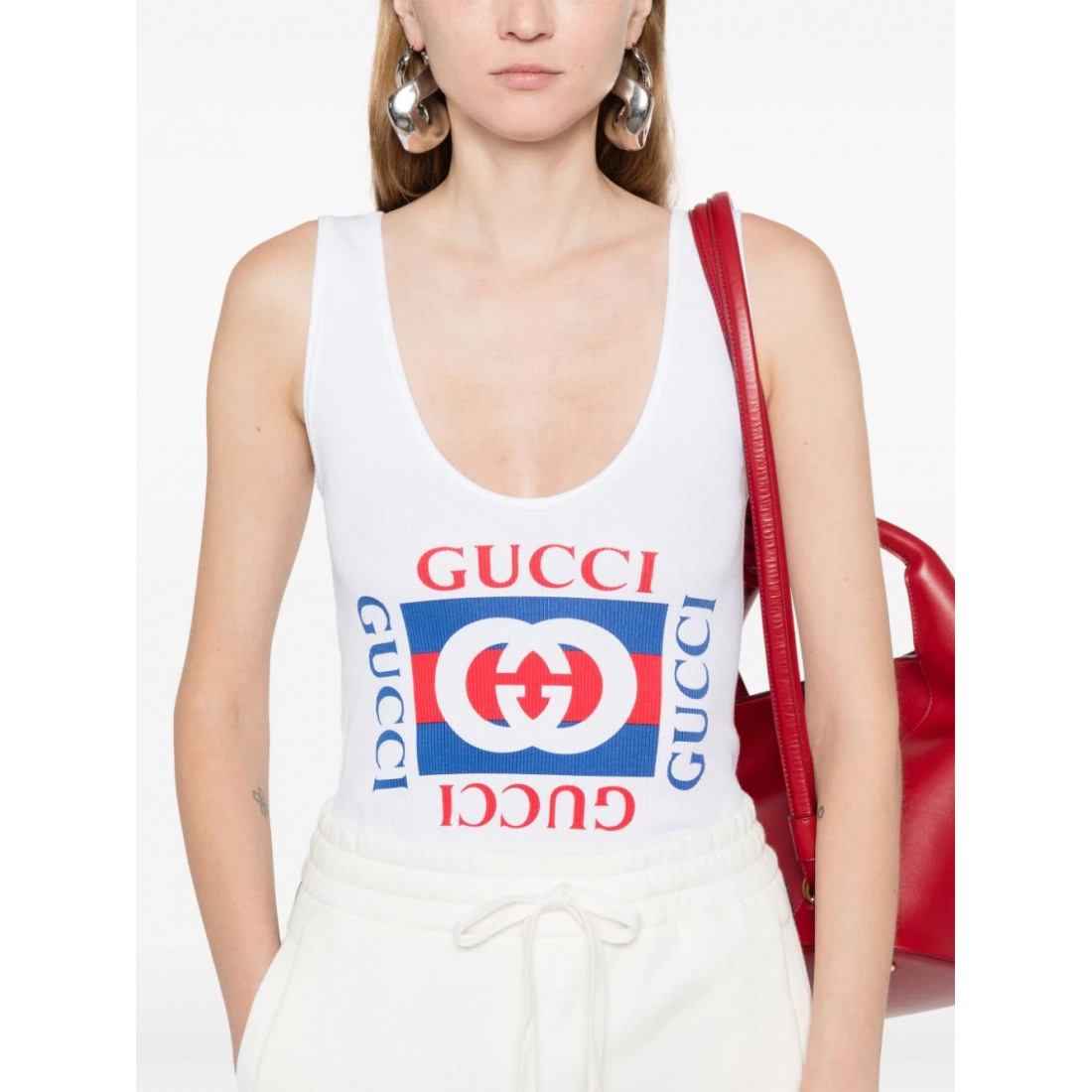 Débardeur 'Interlocking G-Print' pour Femmes