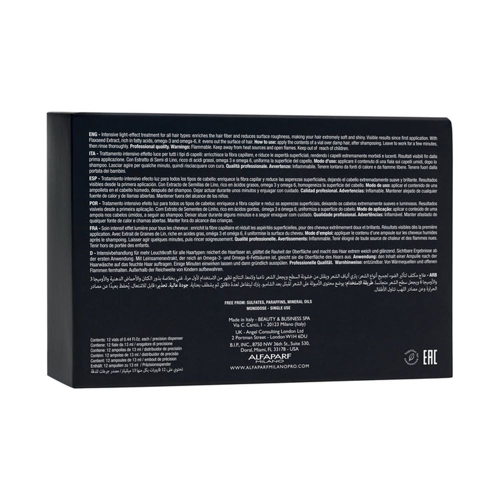 'Semi Di Lino Sublime Essential Oil' Haarbehandlung - 13 ml, 12 Stücke