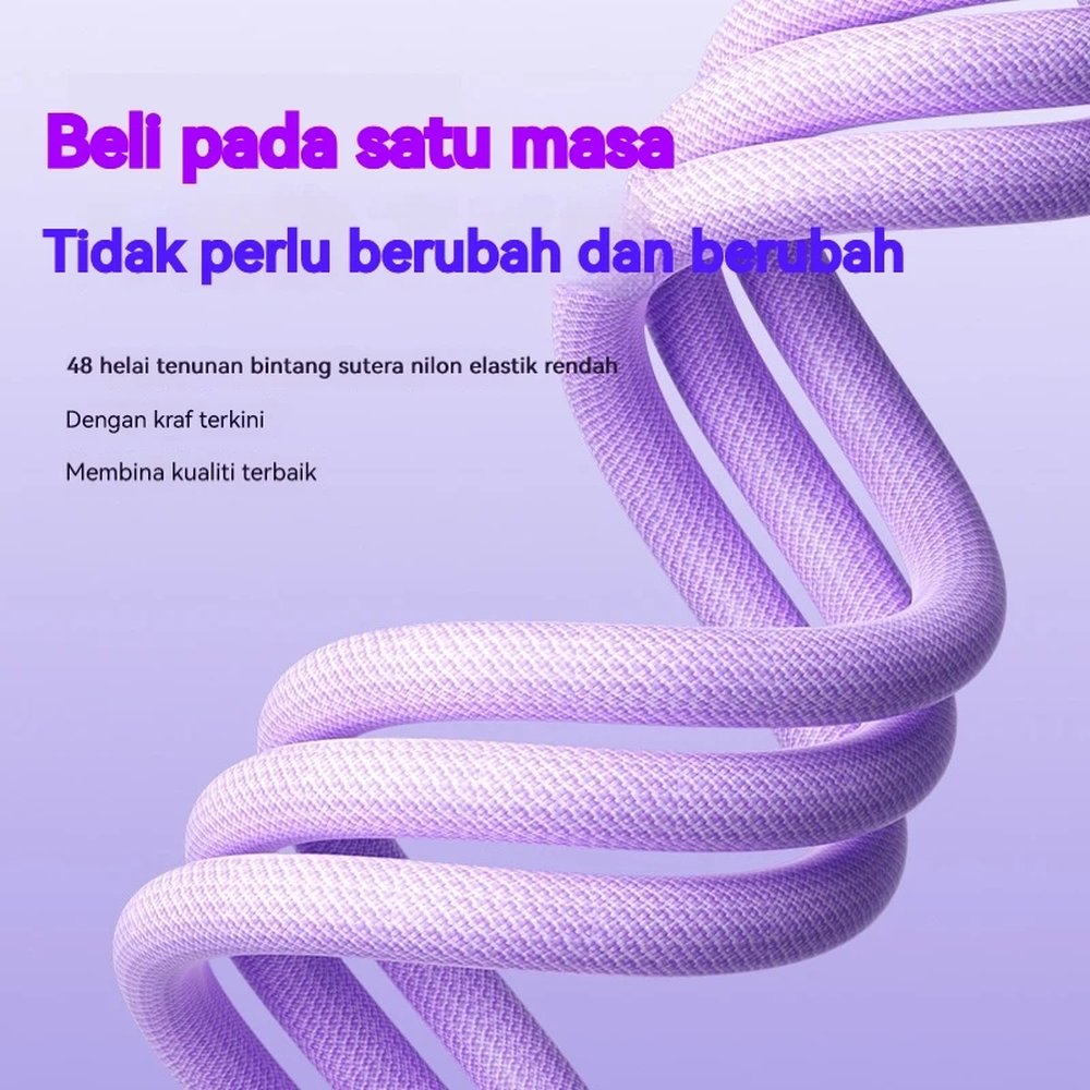 USB to USB-C cable 36w
- fast charge - 1.2m - Purple