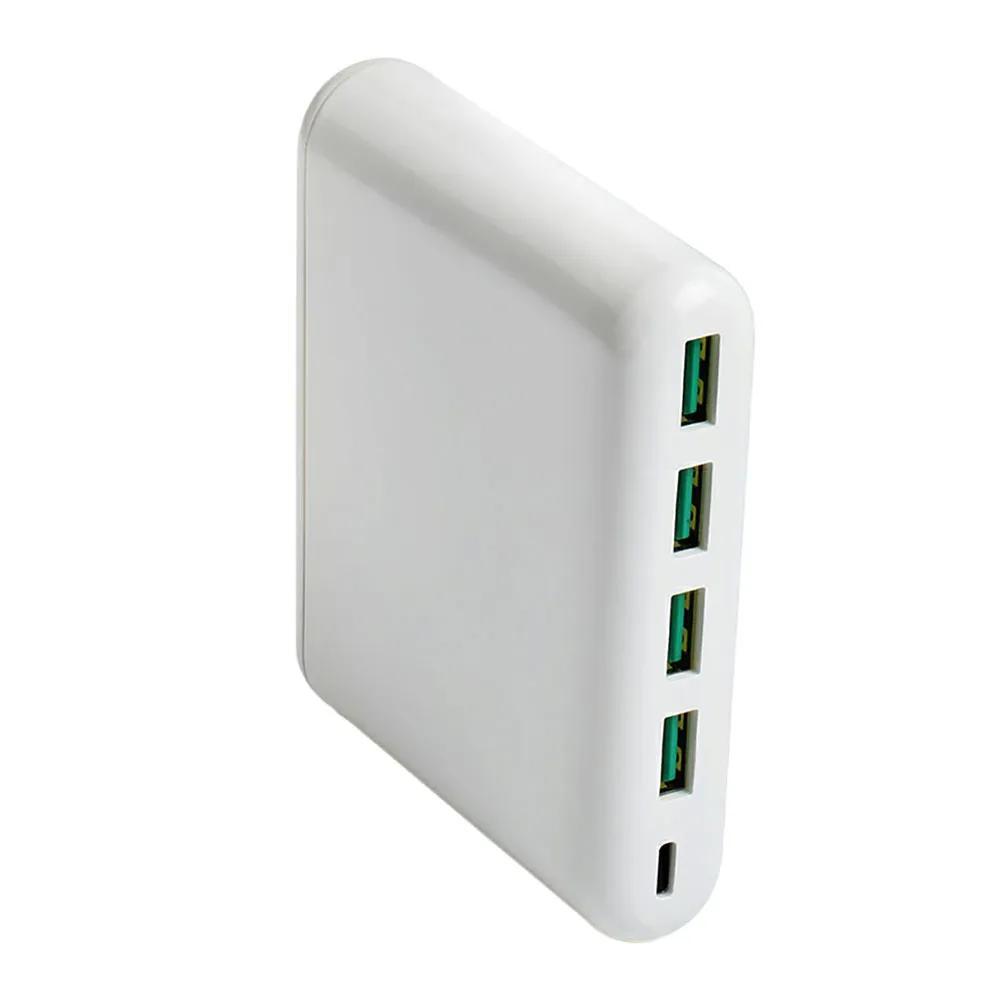 5-Port-USB-Ladestation mit 60 W Leistung, davon ein 30-W-Netzteilanschluss und ein 18-W-QC-3.0-Anschluss.