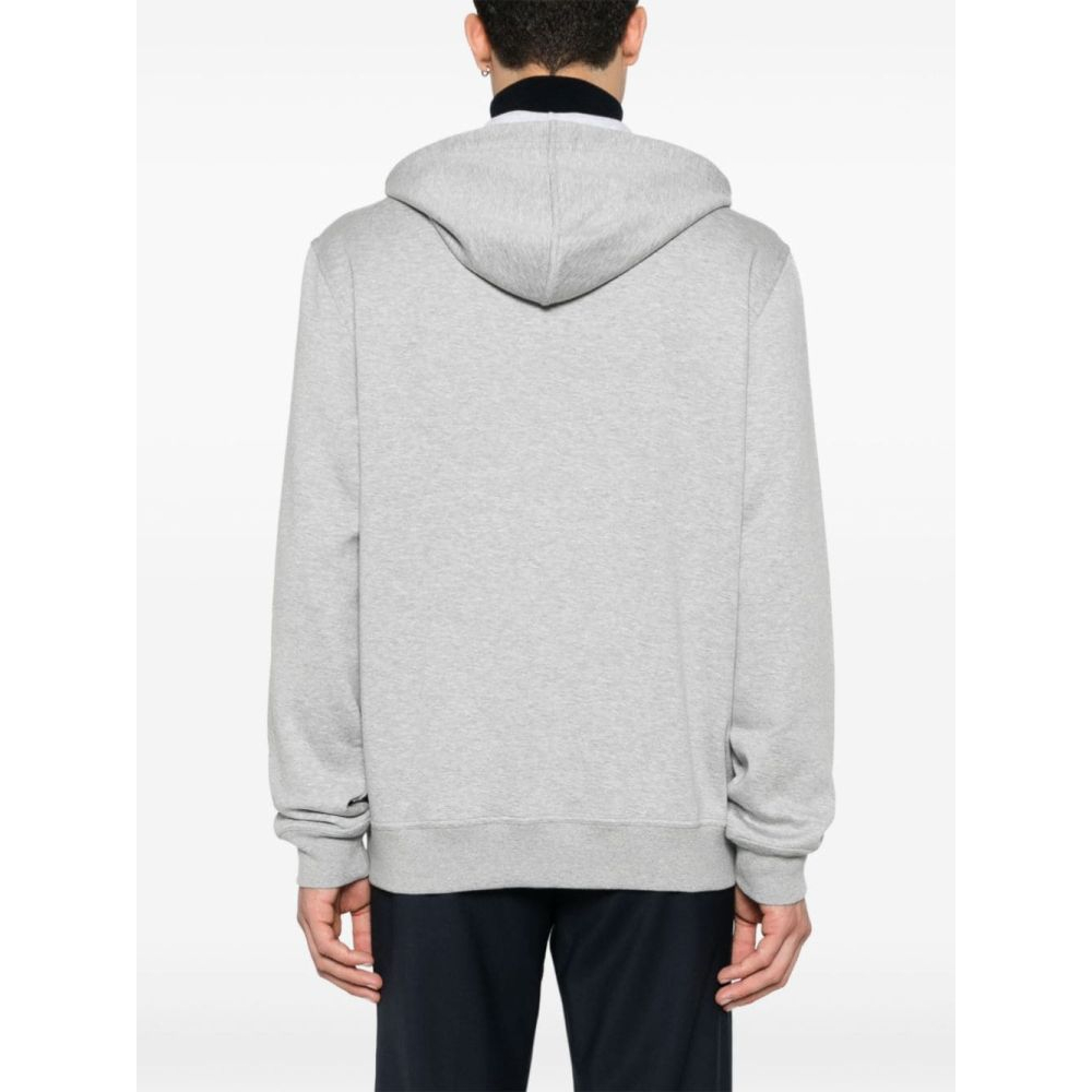 Men's 'Mélange-Effect Zipped' Hoodie
