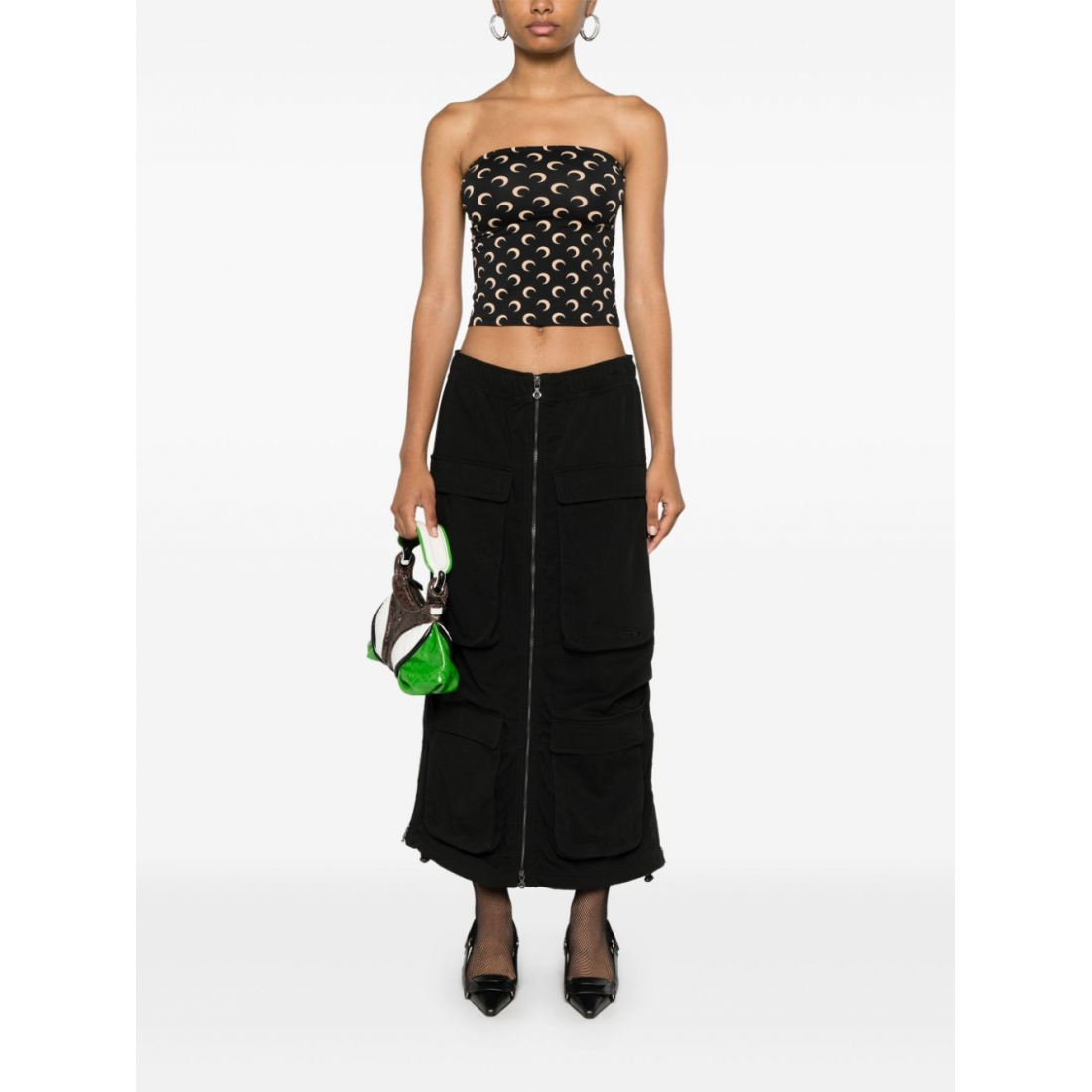 Top Bandeau 'Moon Printed' pour Femmes