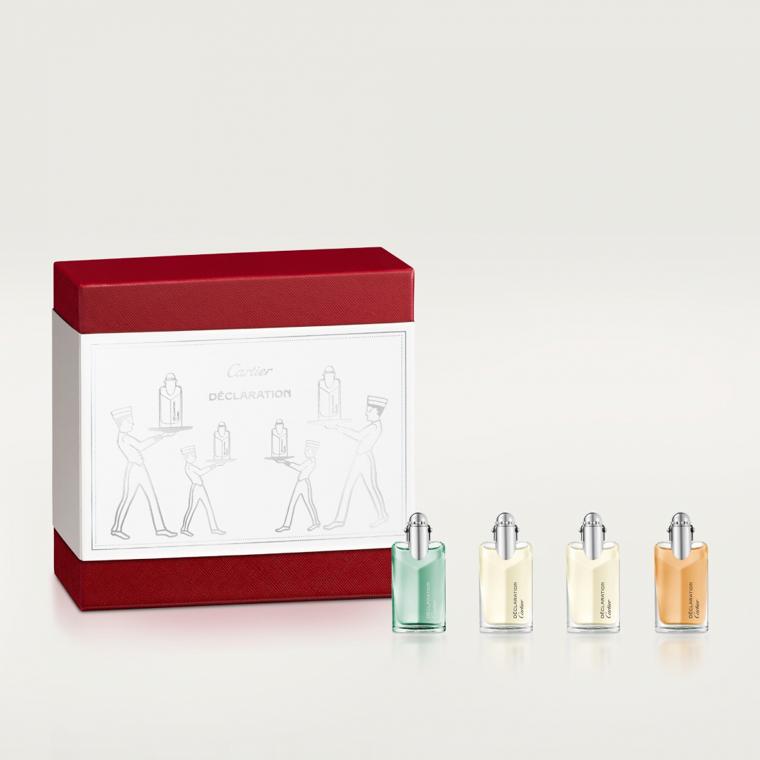 Coffret de parfum 'Déclaration Miniatures' - 4 Pièces