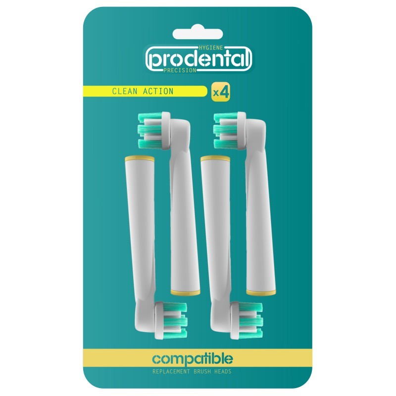 'Pro 650 Cross Action Black' Electric Toothbrush Set - 6 Units