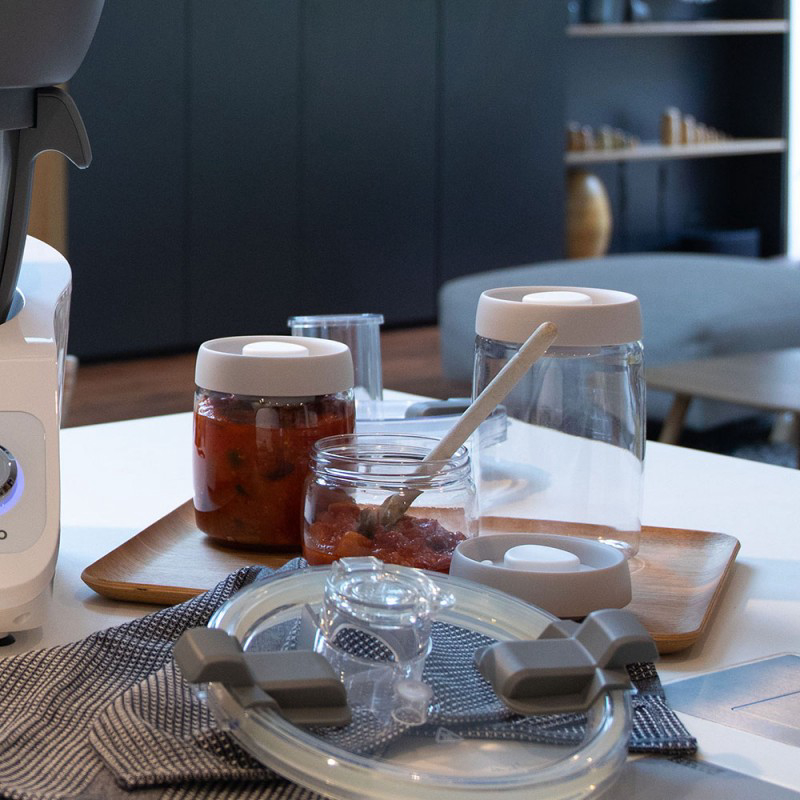 Set de 3 bocaux sous vide