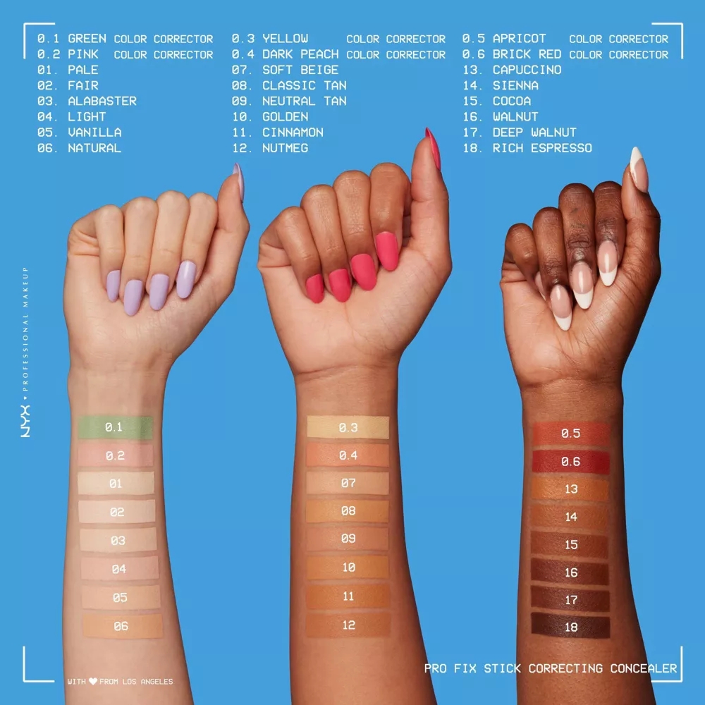 Stick anti-cernes 'Pro Fix Stick' - 17 Deep Walnut 1.6 g