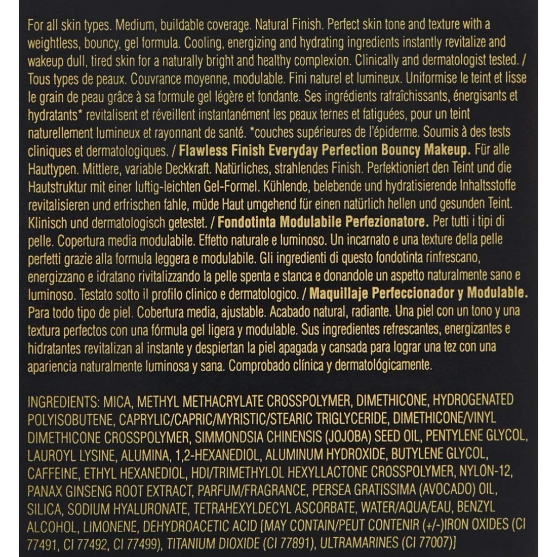 Fond de teint Cushion 'Flawless Finish Everyday Perfection Bouncy' - 12 Warm Pecan 10 g