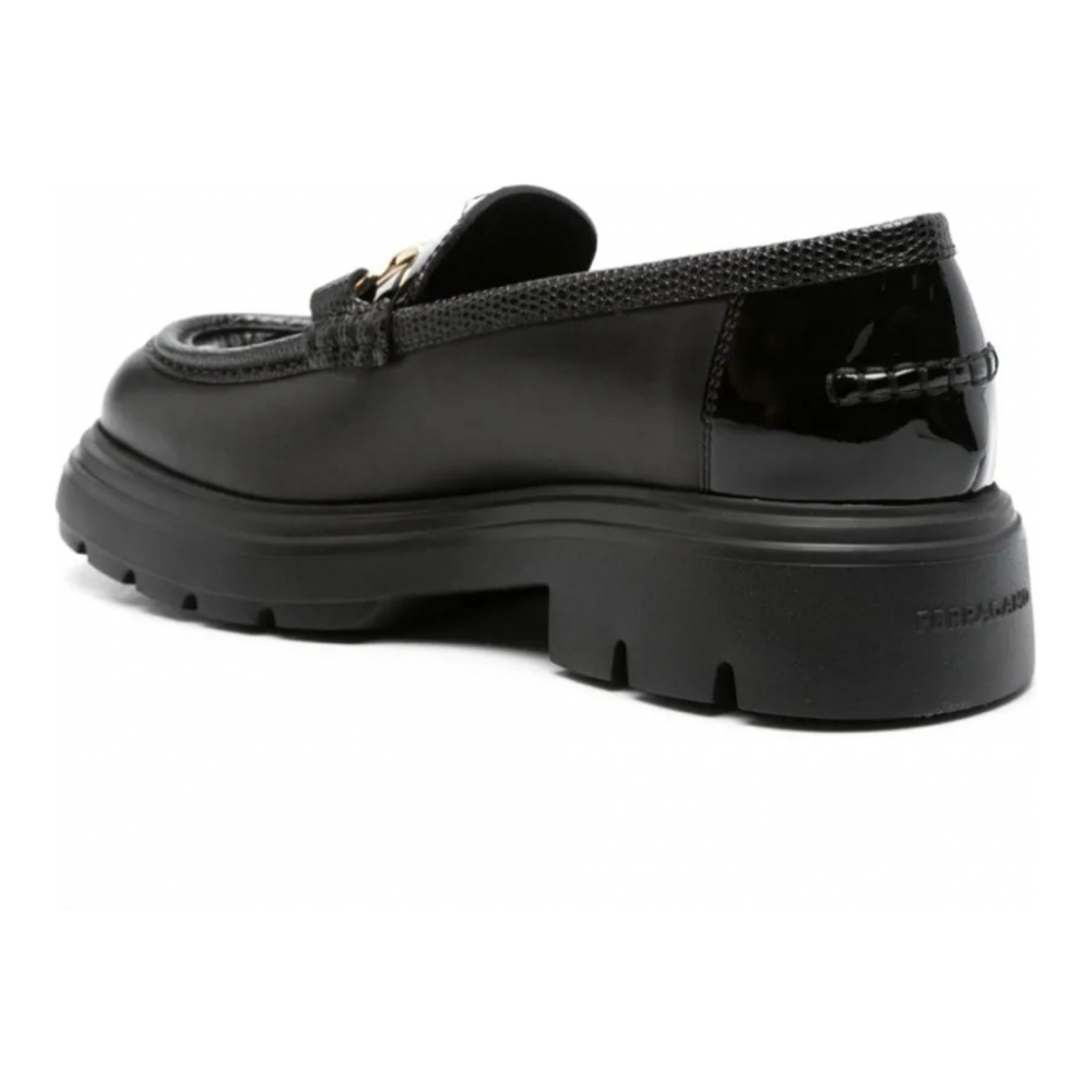 Mocassins 'Gancini-Plaque' pour Femmes