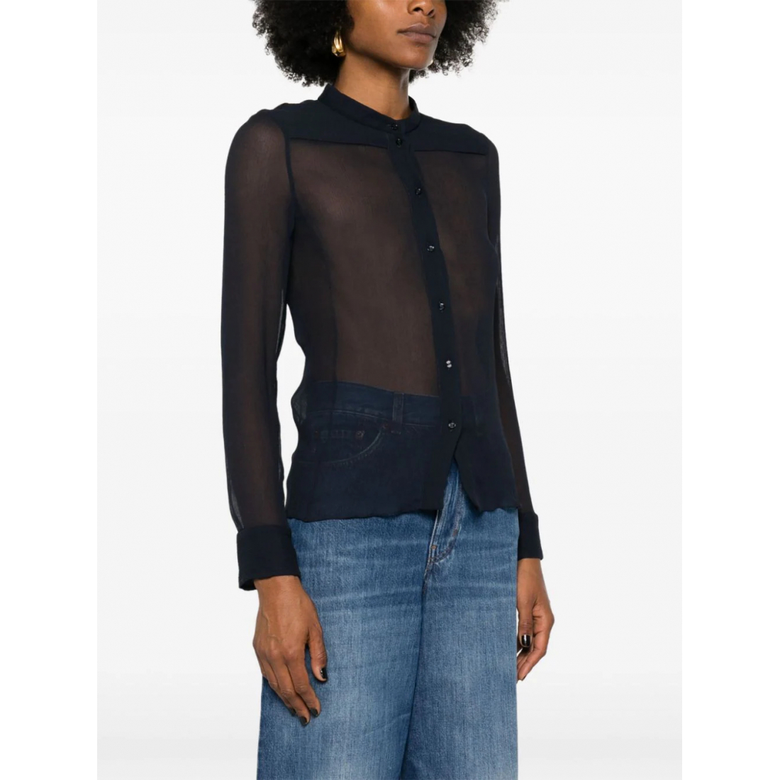 Chemise 'Chiffon-Crepe' pour Femmes