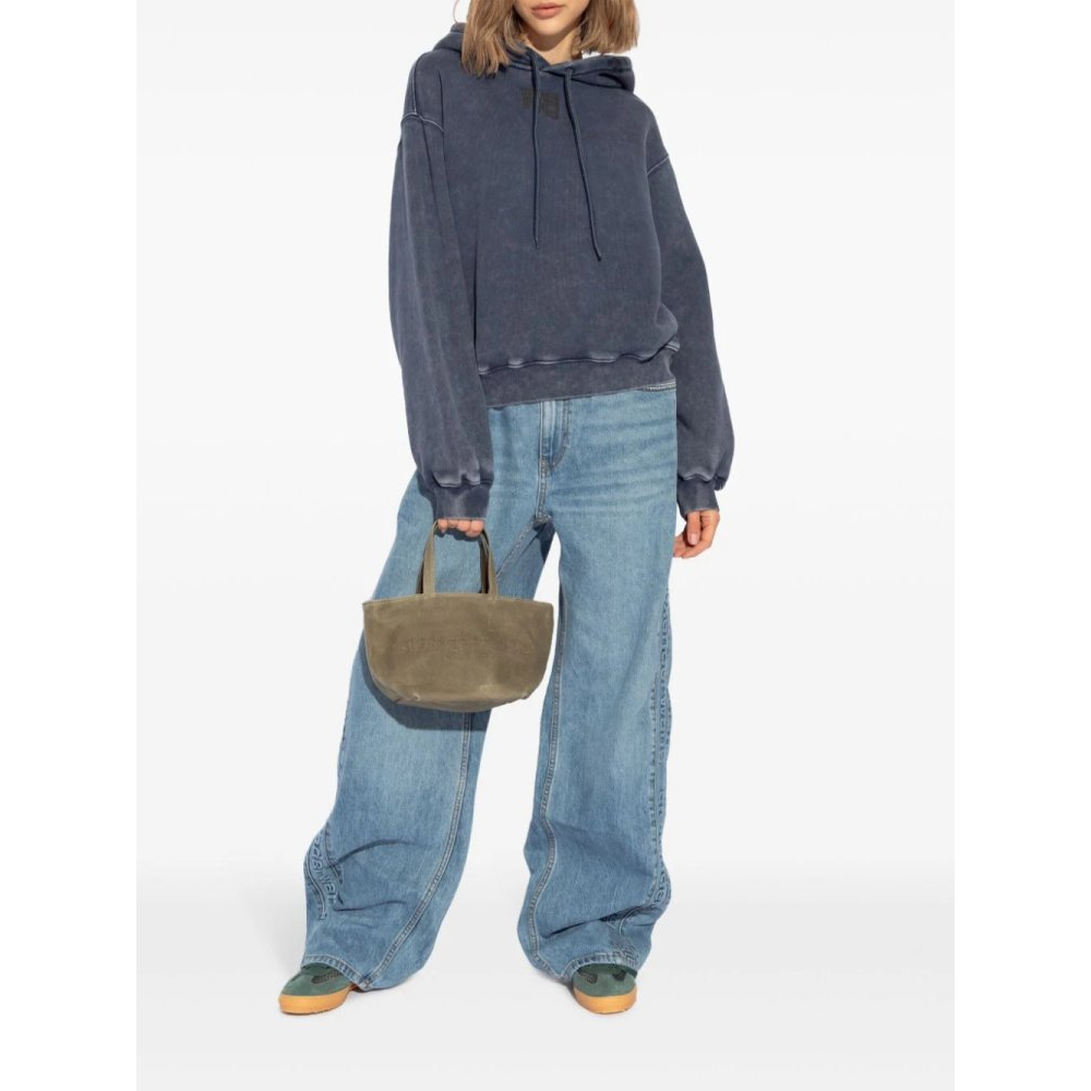 Jeans 'Logo-Embossed' pour Femmes