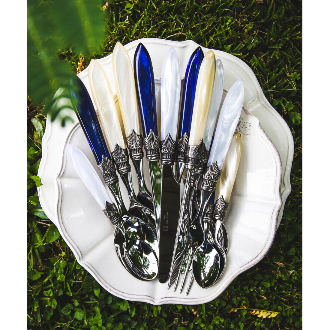 'Laura' Coffee Spoon Set - 6 Pieces