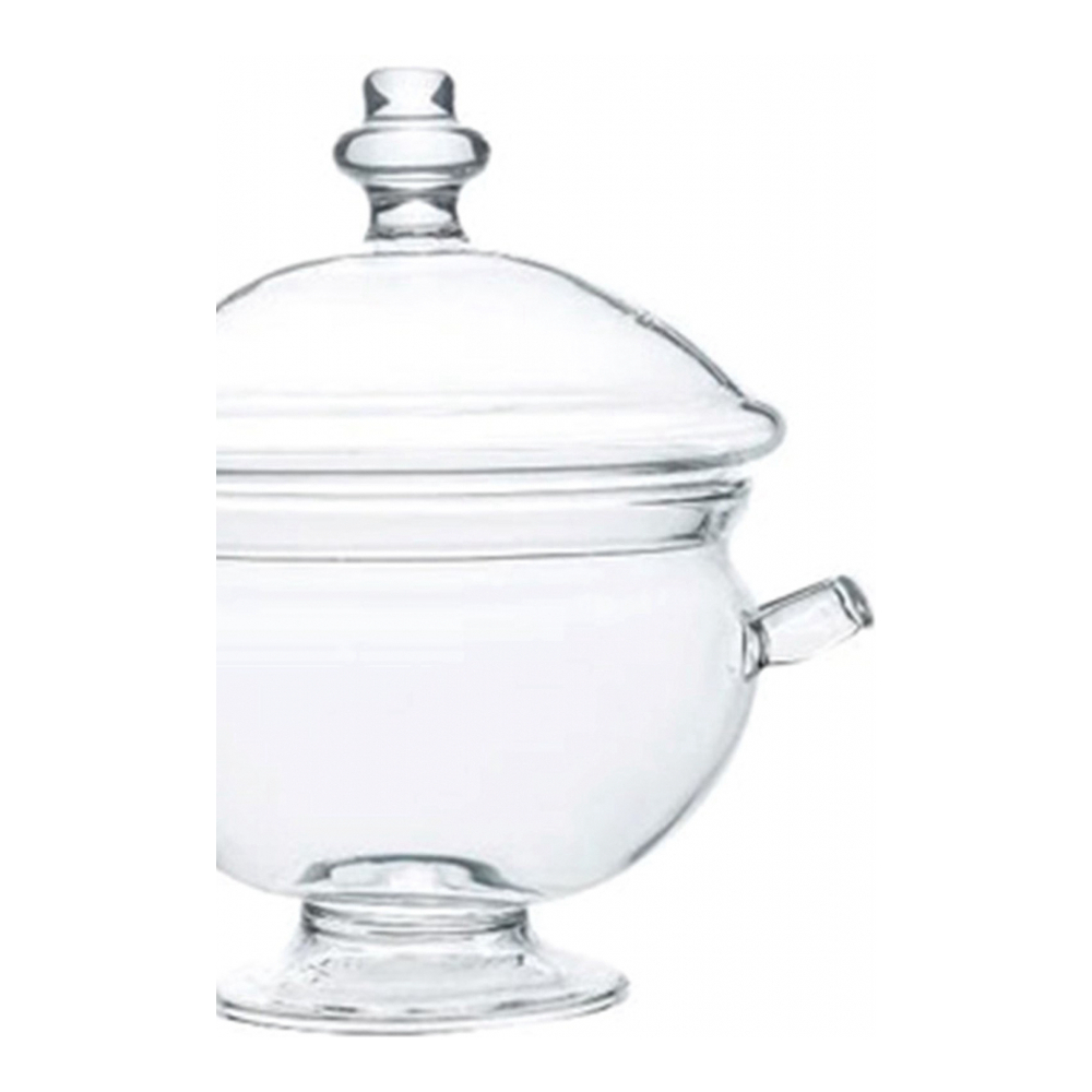 Potiche 'Potiche Small Borosilicate' - 19.5 x 14 cm