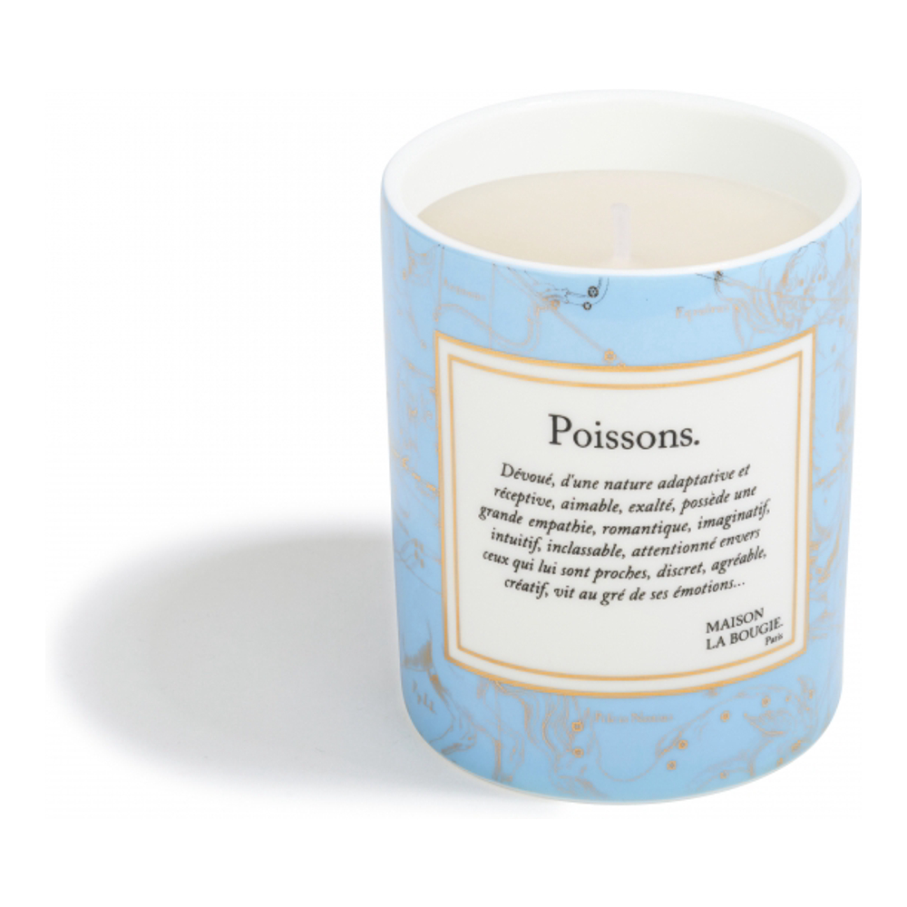 Bougie parfumée 'Poissons' - 350 g