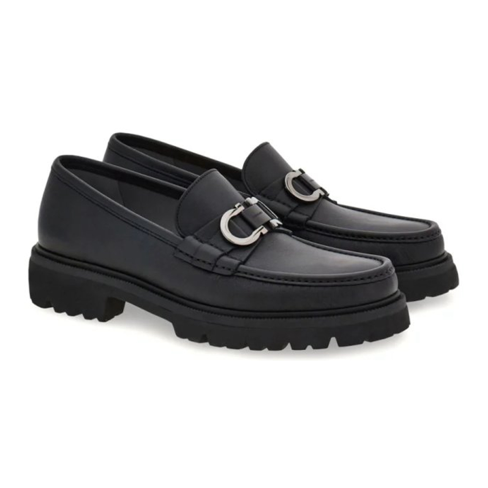 Mocassins 'Gancini-Buckle' pour Hommes
