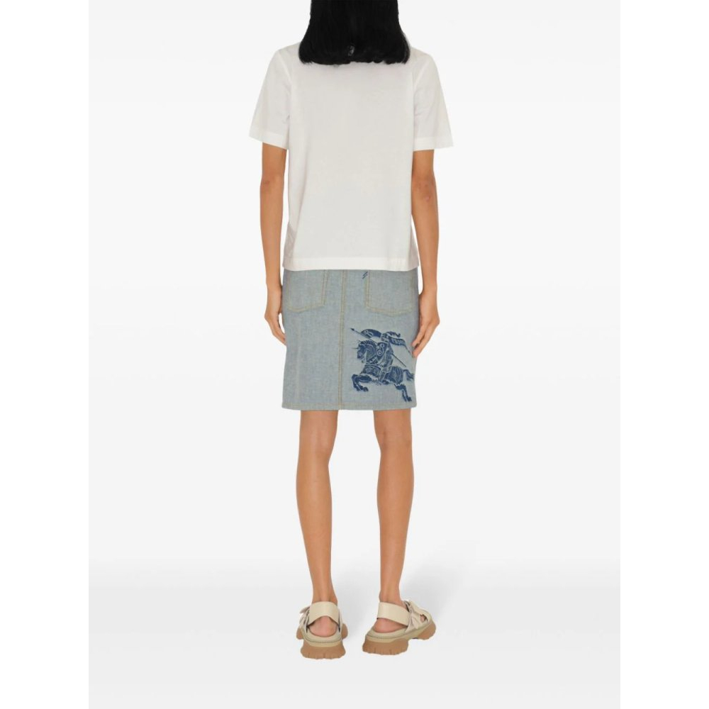 T-shirt 'Logo-Embroidered' pour Femmes