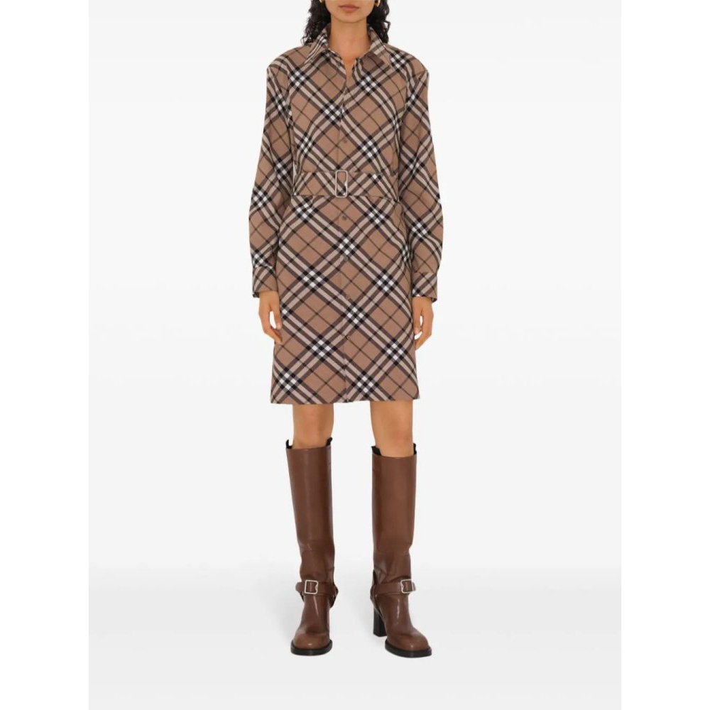 Women's 'Checked' Shirtdress