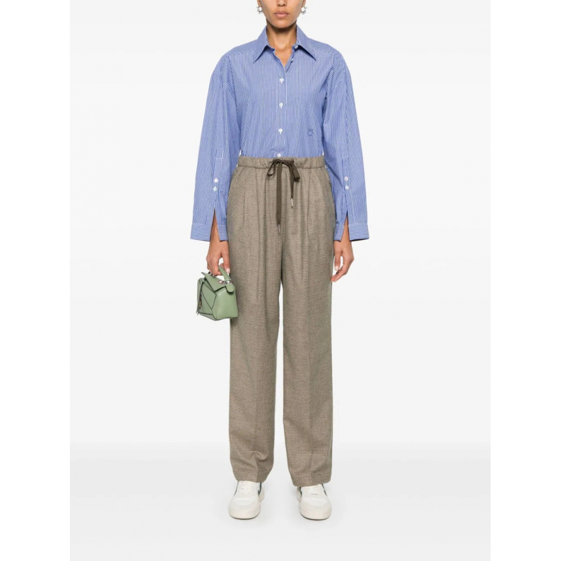 Chemise 'Logo-Embroidered' pour Femmes