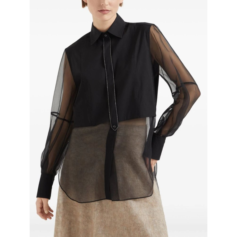 Chemise 'Shiny Trims' pour Femmes