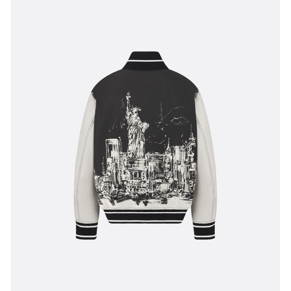 Women's 'New York Motif' Bomber Jacket