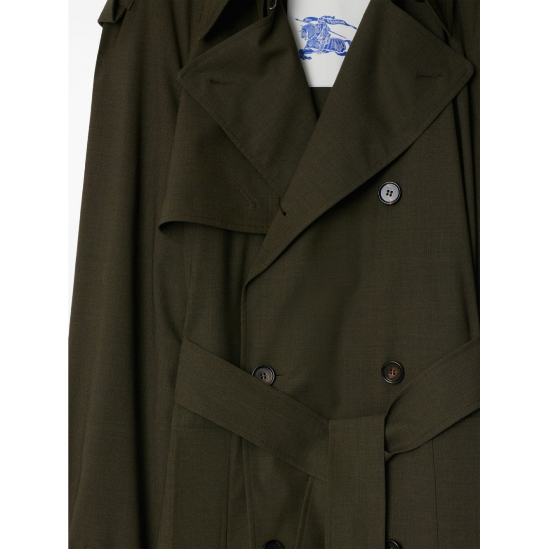 Men's 'Belted' Trench Coat
